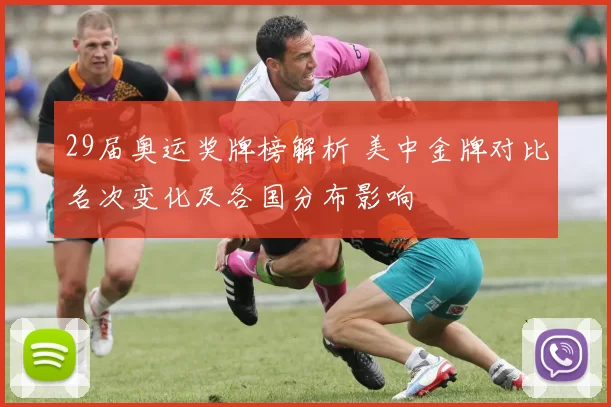 29届奥运奖牌榜解析 美中金牌对比名次变化及各国分布影响